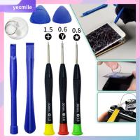 YESMILE 8-ใน-1 เครื่องมือซ่อมโทรศัพท์มือถือ คู่มือการใช้งาน เครื่องมือสำหรับมือ แถบแงะหน้าจอเปิด ใช้งานได้จริง ชะแลงหน้าจอ โทรศัพท์/แล็ปท็อป