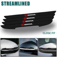 NEW 4Pcs Car Door Anti-collision Strip Rearview Mirror Anti-Scratch Sticker for Honda Accord Crv Dio Af18 Civic 7 8 9 10 2020 2019 2018 2017-2001 Car Goods ting