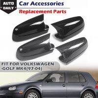 Rhyming ฝาผ้าคลุมกระจกมองหลังข้างตัดให้พอดีกับ VW Volkswagen Golf MK4 GTI R 1997-2004อุปกรณ์ด้านนอกพอดีรถยนต์ ABS