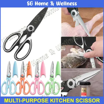 Mastrad Herb Scissors - 5-Blade Stainless Steel Herb Shears