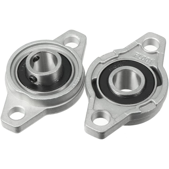 4pcs-kfl001-12mm-zinc-alloy-self-aligning-pillow-block-flange-bearing-rhombic-bearing-housing