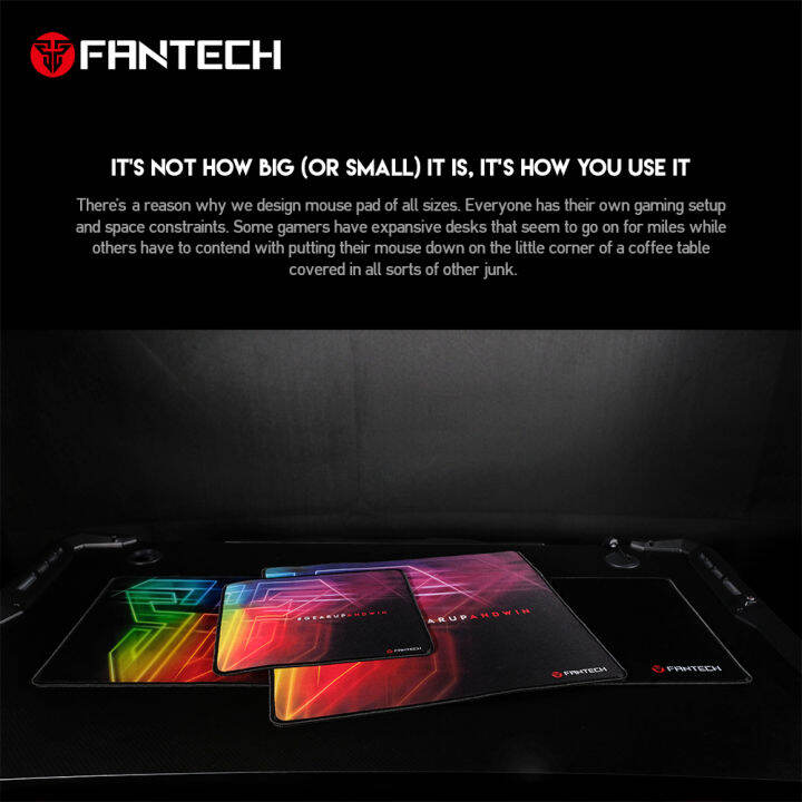 fantech-mp292-mousepad-gaming-speed-แผ่นรองเม้าส์-แบบสปีด-ขนาด-290x250x3-mm