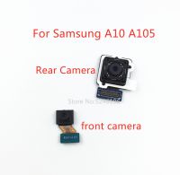 1pcs กลับใหญ่กล้องหลังกล้องด้านหน้าโมดูลสายดิ้นสําหรับ Samsung Galaxy A10 A105 A105F อะไหล่เดิม