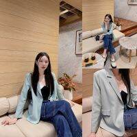 SLYQ RELAXED LIGHTWEIGHT OVERSIZED BLAZER เสื้อเบลเซอร์แขนยาวทรงโอเวอร์ไซส์