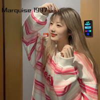 Marquise1997 เสื้อฮู้ด เสื้อแขนยาวอบอุ่น หลวมและสบาย ทันสมัย ล้ำสมัย ทันสมัย สบายๆ WWY23A0N3K 42Z231020