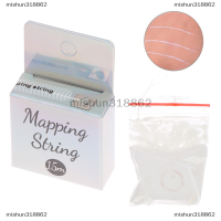 mishun318862 15M microblading eyebrow Mapping String Pre-หมึกเครื่องหมายคิ้ว