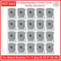 สำหรับ Irobot Roomba I7 + I7พลัส E6 E5 E7 S9 S9 + อุปกรณ์เสริมถุงหูรูดเครื่องดูดฝุ่นหุ่นยนต์ถุงสกปรกอะไหล่สำรอง