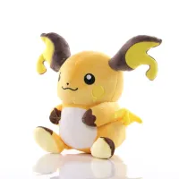 ของขวัญสำหรับเด็กรุ่น Q HISTO Raichu ตุ๊กตาอุปกรณ์เสริมตุ๊กตานุ่มตุ๊กตาของเล่น Raichu Boneka Mainan Raichu ของเล่นตุ๊กตาผ้าคริสต์มาสตุ๊กตาผ้ากำมะหยี่ของขวัญ