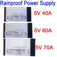 กันฝนสวิทช์ไฟกลางแจ้ง AC 187-262โวลต์220โวลต์ถึง DC5V 40A 200วัตต์60วัตต์300วัตต์70วัตต์350วัตต์ AC เป็น DC 5โวลต์แรงดันคงที่ LED แหล่งจ่ายไฟ