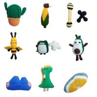 Newborn Photography Props Knitting Cute Cantaloupe/Dinosaur/Cloud/Avocado/Bee/Corn/Cactus Decorations Infant Photo Accessories Sets  Packs