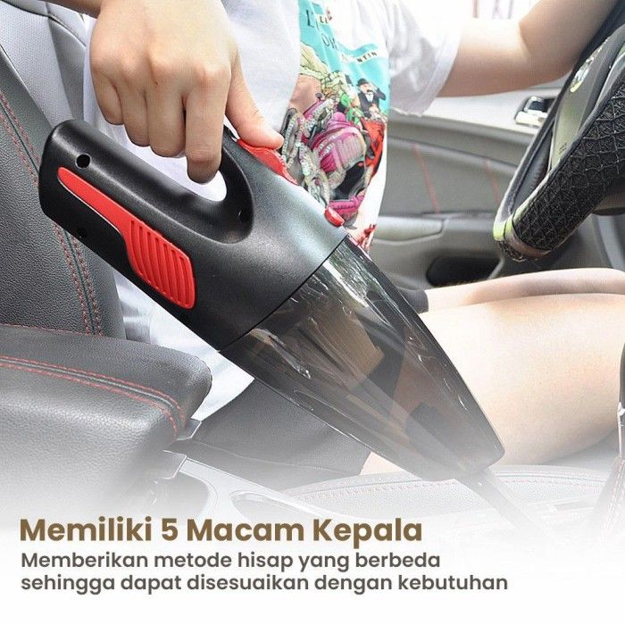 Vacuum Cleaner Alat Penyedot Debu Mobil Listrik 12v 120w Gbk Id Lazada Indonesia 4055