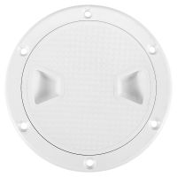 Circular Non Slip Inspection Hatch-Boat Hatch Deck Plate with Detachable Cover for RV Marine Boat Kayaks