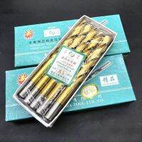 New Product 10PCS 5.0Mm-9.0Mm High Speed Steel Titanium Coated Straight Shank Twist Drill Bits For Metal (5Mm/5.5Mm/6Mm/6.5Mm/7Mm/8Mm/9Mm)