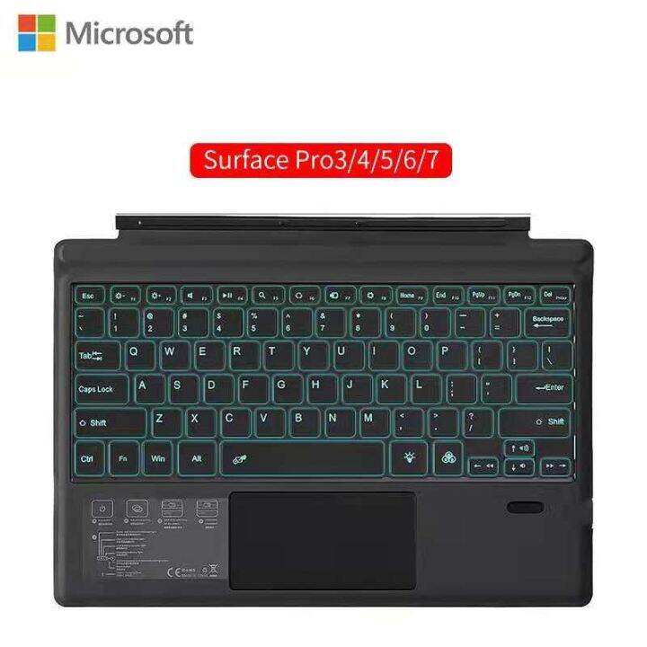 Surface Pro Wireless Bluetooth Keyboard for Microsoft Surface Go 1 Go 2