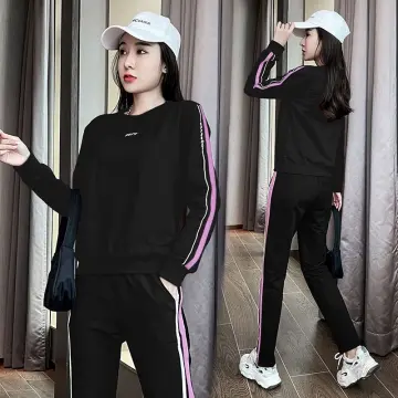 Newest Fashion Lady and Woman Track Suit Jogger 2 Piece Sets Woman Jogging  Suit Set Woman Fall Jogging Suit - China Sports Wear and Gym Wear price