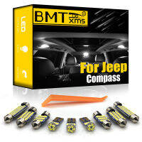 BMTxms Canbus For Jeep Compass 2007-2020+ Car LED Interior Map Dome Trunk Light Error Free Vehicle Indoor Lamp Kit