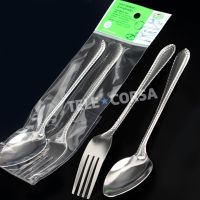 ช้อนส้อม สแตนเลส คุณภาพดี รุ่น Fork-spoon-stainless-steel-00h-T4