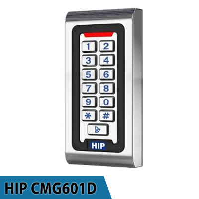 HIP CMG601D  เครื่องอ่านบัตร Stanalone ทาบบัตร คีย์การ์ด กดรหัส รุ่นใหม่กันน้ำได้ IP68 ใช้ร่วมกับระบบควบคุมประตู หรือใช้เป็นหัวอ่านเพิ่มได้