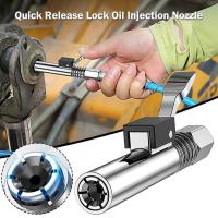 12000PSI 12000PSI Professional Grease Gun Coupler Quick Release Nozzle Oil Lock