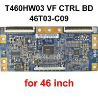 บอร์ด TCON 1ชิ้น T460HW03 VF CTRL BD 46T03-C09 Tv T-Con Logic Board ขนาด37นิ้ว46นิ้ว