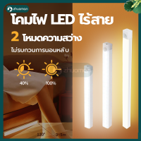 โคมไฟเซนเซอร์ ไฟกลางคืน โคมไฟ LED โคมไฟไร้สาย ชาร์จUSB ไฟเซ็นเซอร์ LED ไฟข้างเตียง หลอดไฟฉุกเฉิน 2โหมด มีแม่เหล็ก ติดตั้งง่าย ใช้งานสะดวก