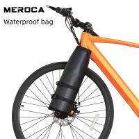 ◘﹊ Bicycle frame bag cylindrical fork rain-proof Long-distance travel kettle