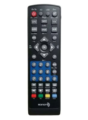 รีโมทกล่องดิจิตอลทีวี SONORE รุ่น DTV-1-Home.Remote.Shop.No.1