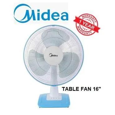 Midea 16 Inch Table Fan Mf 16ft17nb Mf 16ft15nb Lazada