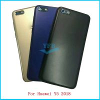 เคสแบตเตอรี่ฝาหลังฝาครอบด้านหลังเหมาะสำหรับ Huawei Y5 2018 Y5 Lite Y5 Prime 2018ฝาครอบหลังประตูฝาหลังแบตเตอรี่