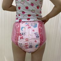 abdl adult baby diapers pvc reusable diaper Babies diapers panties onesize ddlg bebe pink Baby washable diaper 2XL Cloth Diapers