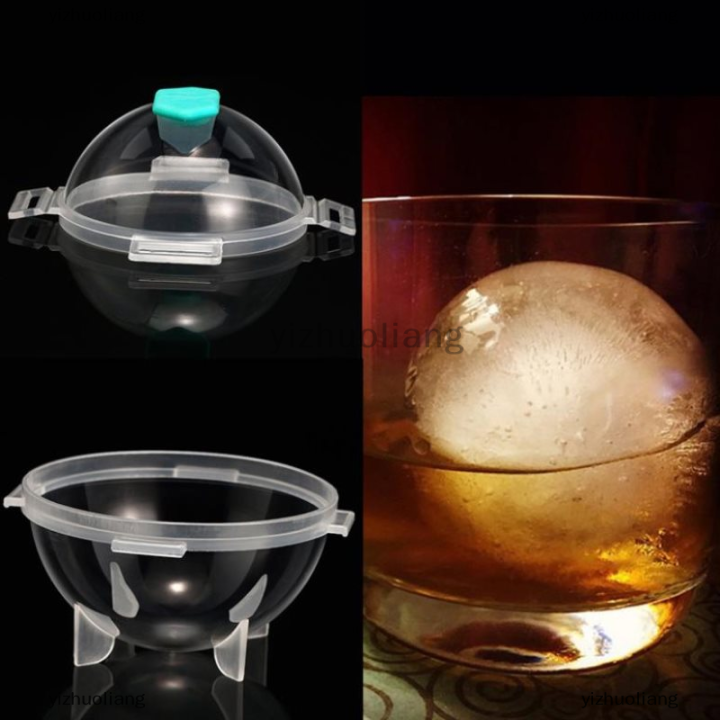 yizhuoliang-round-ball-ice-cube-แม่พิมพ์-diy-ice-cream-maker-ซิลิโคนน้ำแข็งแม่พิมพ์วิสกี้ถาดน้ำแข็ง