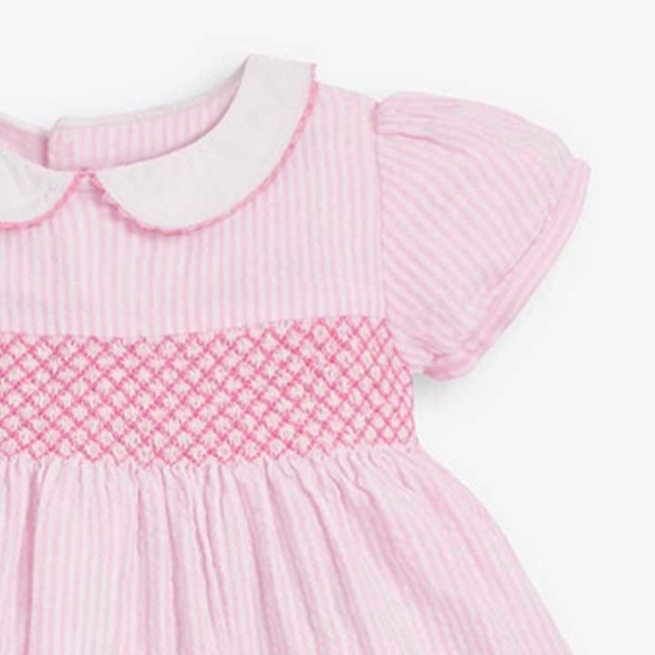 jeansame-dress-เล็กๆน้อยๆ-maven-ที่สง่างามน่ารักเด็กสาวชุดฤดูร้อนสำหรับปีใหม่ผ้าฝ้าย2022เด็กเสื้อผ้าลำลองสีชมพูสำหรับเด็ก2-7ปี