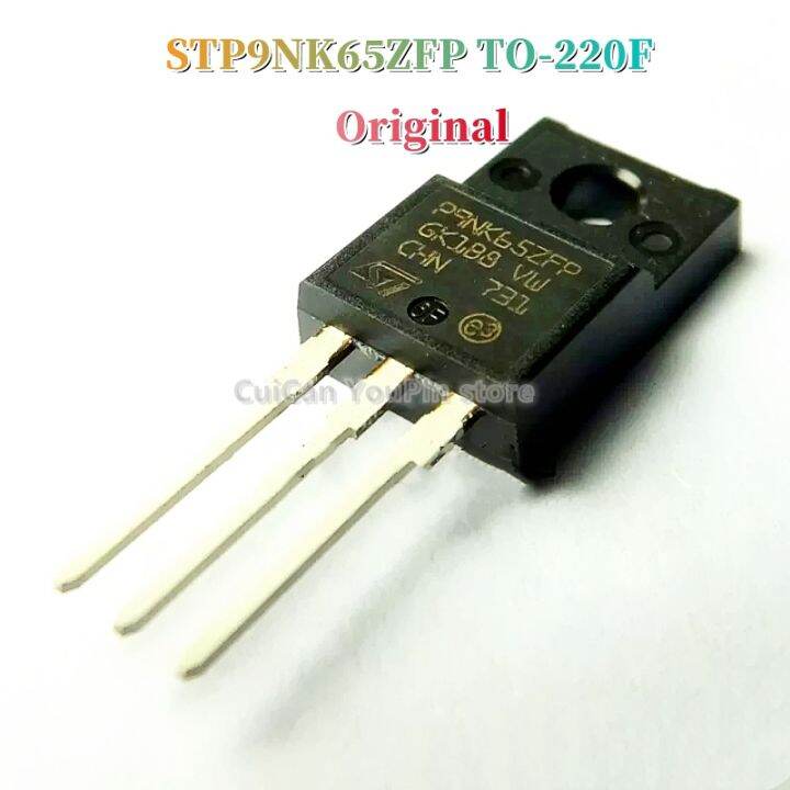 to-220f-stp9nk65zfp-ของแท้5ชิ้น6-4a-to220f-9nk65zfp-9nk65ทรานซิสเตอร์ใหม่แบบดั้งเดิม-mosfet-แบบ-n-channel-ขนาด650v