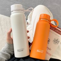 Spot goods650/850ml Thermos Bottle Stainless Steel Thermal Water Bottle Cold and Hot Insulated Cup Travel Vacuum Flask Tumbler Thermal Cup