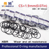 Like 2023】20PCSLot Black NBR Nitrile Rubber SeAlibabang O Ring CS1.9mm OD3940*1.9mm Gasket Oil ORings Washers