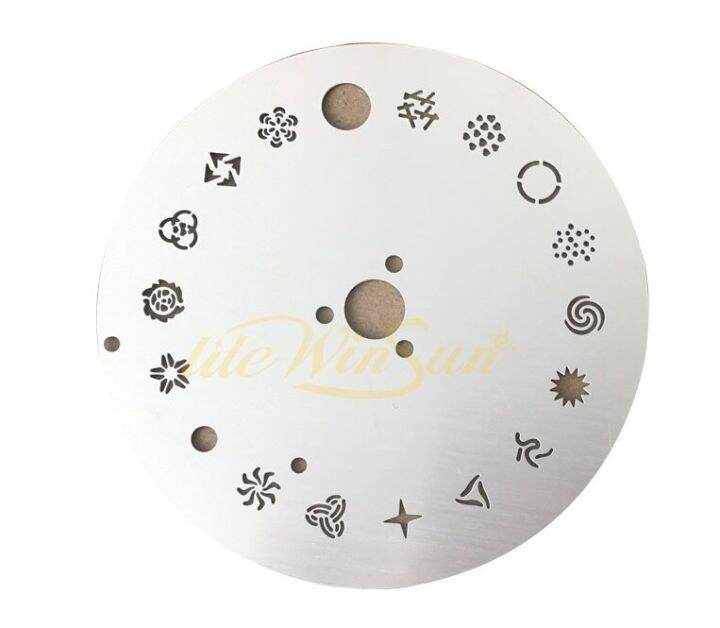 Litewinsune 4Pcs NEW Fix Gobo Wheel For Beam 5R Beam R7 Moving Head