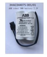 จัดส่งฟรี2022✈ABB แบตเตอรี่3HAC044075-001/01 7.2V ABB Robot SMB อุปกรณ์แบตเตอรี่