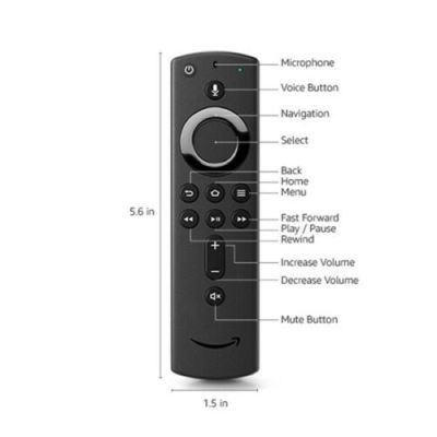 รีโมทคอนโทรล L5B83H สําหรับ Amazon Fire Tv Stick Box 2Nd 3Rd Gen