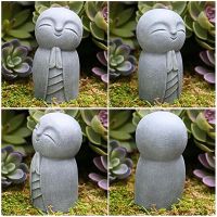 ร้อน Jizo รูปปั้น,เล็กๆน้อยๆ Jizo พระพุทธรูป,รักษา Jizo พระภิกษุสงฆ์ประติมากรรม,น่ารักสวดมนต์รูปปั้นกลางแจ้งตกแต่งสวนสะสมหุ่นของขวัญ