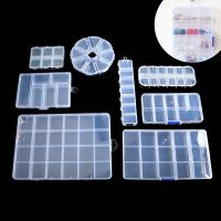 [ Transparent Plastic Jewelry Storage Box ][ Handmade DIY Multi-cell Jewelry Storage Box ][ New Jewelry Product Storage Box ] 5211028☁