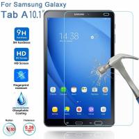 กระจกนิรภัย HD สำหรับ Samsung Galaxy Tab A A6 10.1 2016 ป้องกันหน้าจอสำหรับ Galaxy Tab A 10.1 นิ้ว SM-T580 SM-T585 แท็บเล็ตแก้ว-Kouzuo