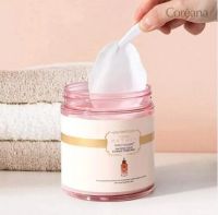 Coreana ORTHIA Perfect Collagen 24K Rose Gold Essence Toner Pad 100 ชิ้น