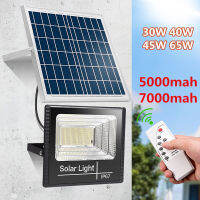 LED Solar Lights Outdoor Flood Lamp Sun Powered 25W 40W 60W Spotlight White Lighting for Landscape Garden Street Garage