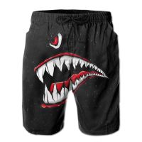 Shark Harajuku Street clothing jogging shorts men and women summer loose elastic waist hip hop skateboarding shorts