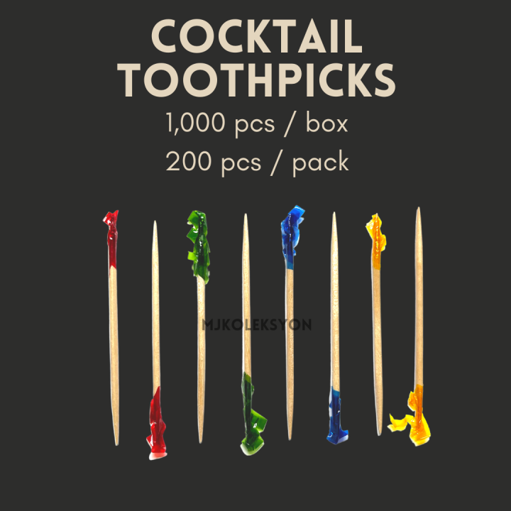Cocktail Toothpick 1000pcs Lazada PH