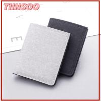 TIINSOO Simple Small Fashion Multi-functional Men Short Wallet Mini Coin Purse Card Holder