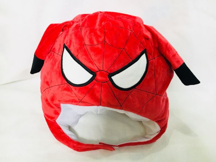 หมวกลายแมงมุม-หมวกสไปเดอร์แมน-หมวกแฟนซี-spiderman-hat