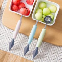 Original High-end Authentic stainless steel fruit digger for cutting watermelon artifact fruit ball digger ice cream round spoon fruit cutting split carving