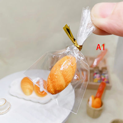 ruyifang 1ถุงมินิขนมปังเทียม ไข่คัสตาร์ด1:12ทาร์ตตุ๊กตาบ้านขนมปังเบเกอรี่ขนาดเล็กสำหรับห้องครัวรายการอาหารอุปกรณ์ตุ๊กตา