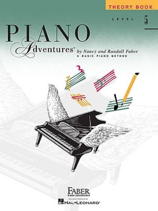 ทฤษฎีดนตรีระดับ5 Feiber Pianoหลักสูตรพื้นฐานภาษาอังกฤษการผจญภัยเปียโนดั้งเดิมระดับ5ทฤษฎี